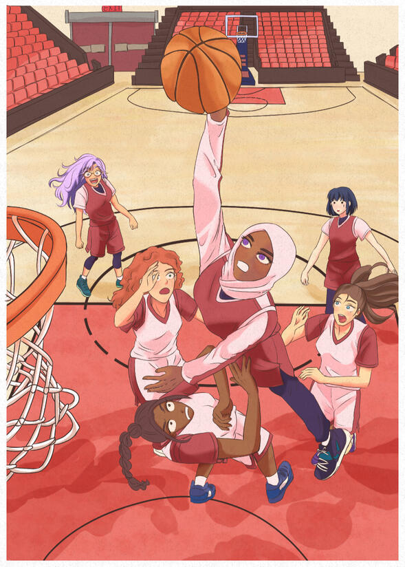 TIA Basketball Scene
